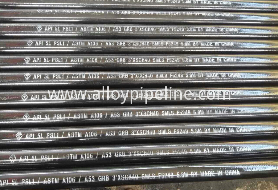 Carbon Steel Pipe A106 A53 Gr B API 5L Gr B